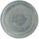 صحن بورسلان دائري ازرق سماوي servas