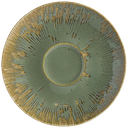 صحن فنجان اسبرسو اخضر مع حز بيج S_SAGSNLRIT02KT