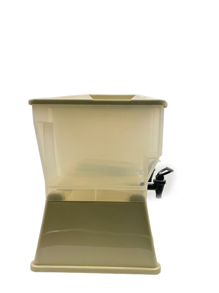 TW33  EQ حوض عصير بلاستيك مجوز مع حنفية 12 لتر  