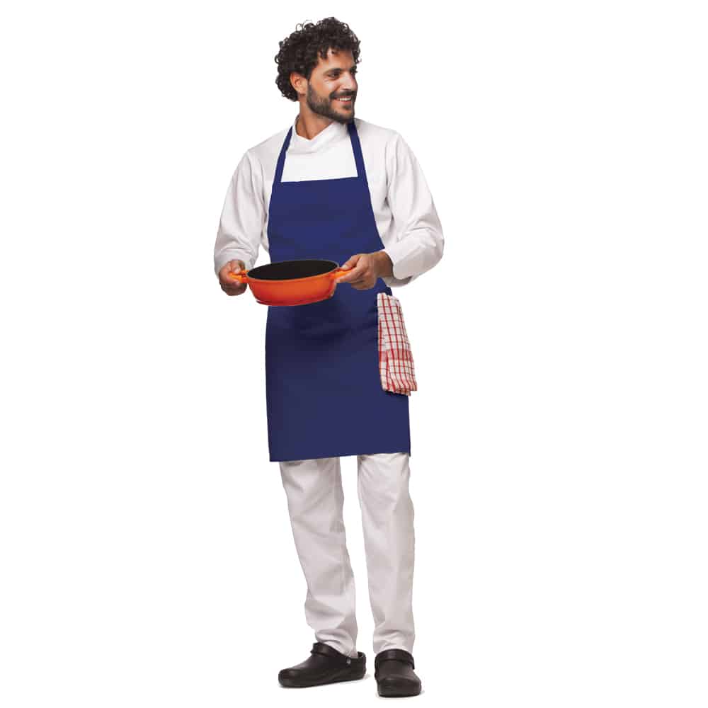 مريول قماش ملون مع رقبه   WORKER 266 