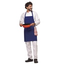 مريول قماش ملون مع رقبه   WORKER 266 