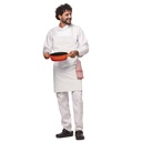 مريول قماش ملون مع رقبه   WORKER 266 