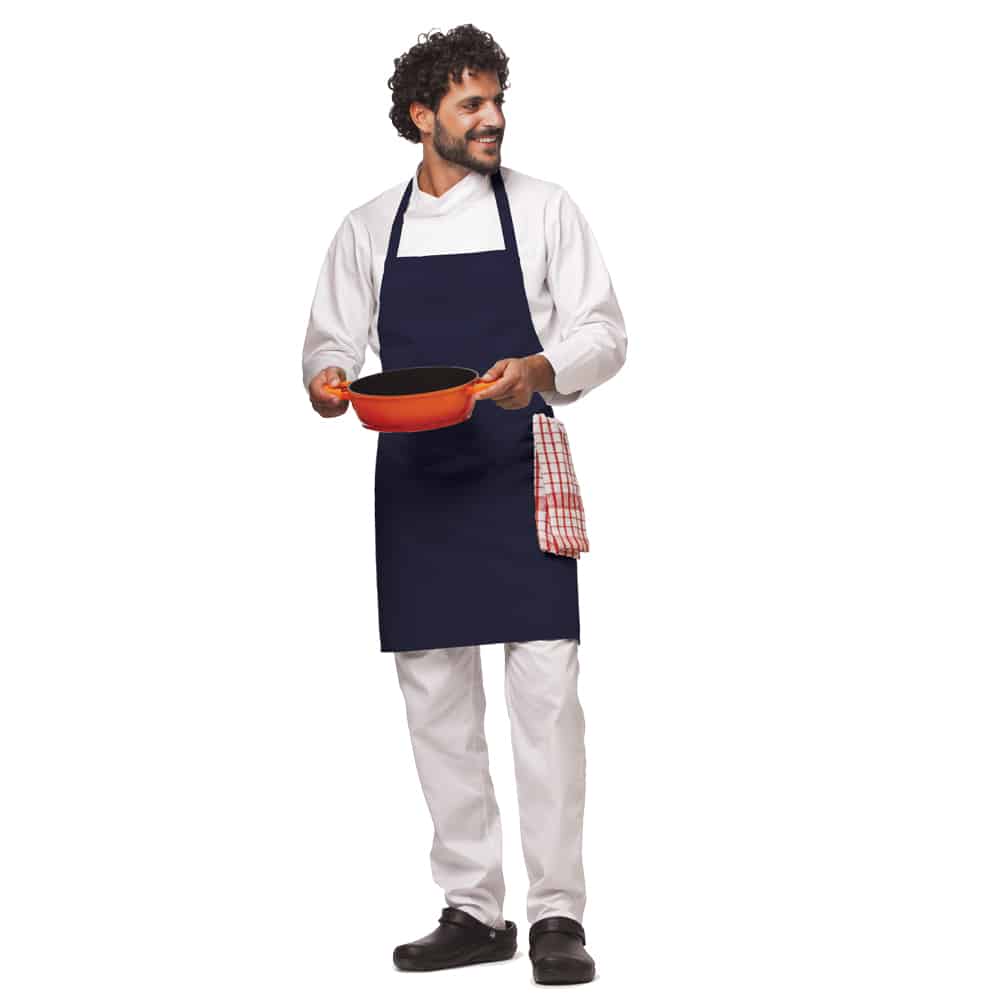 مريول قماش ملون مع رقبه   WORKER 266 