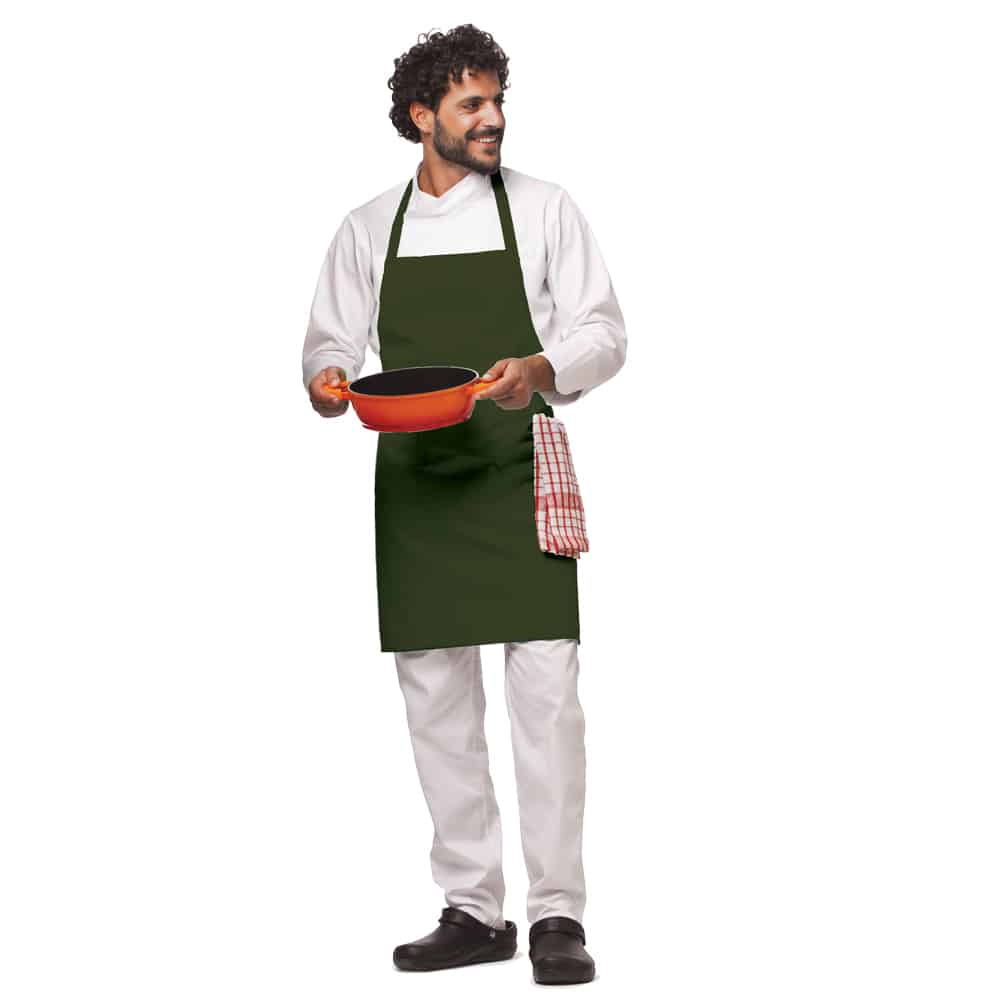 مريول قماش ملون مع رقبه   WORKER 266 