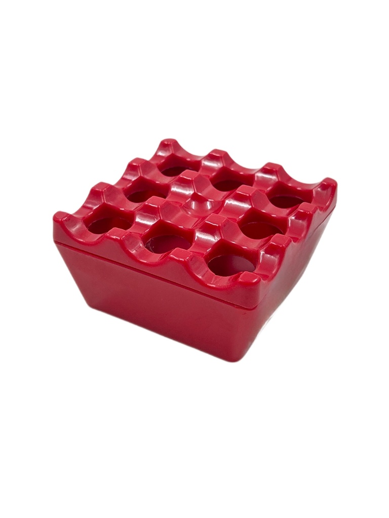 متكة دخان ملمين ابيض - احمر مع غطاء مخزق  445 م ح 