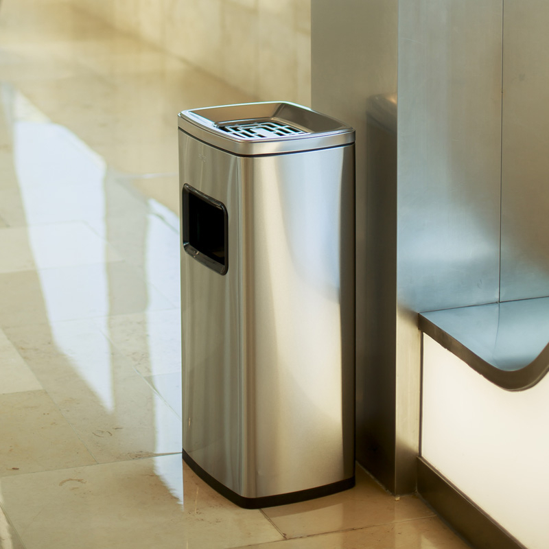 متكة دخان ستانلس بيضاوي مع صطل داخلي GNF-GPX-129V-32*26*70 CM