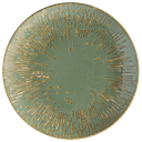 صحن بورسلان اخضر مع حز بني S-SAGSNLGRM21DZ