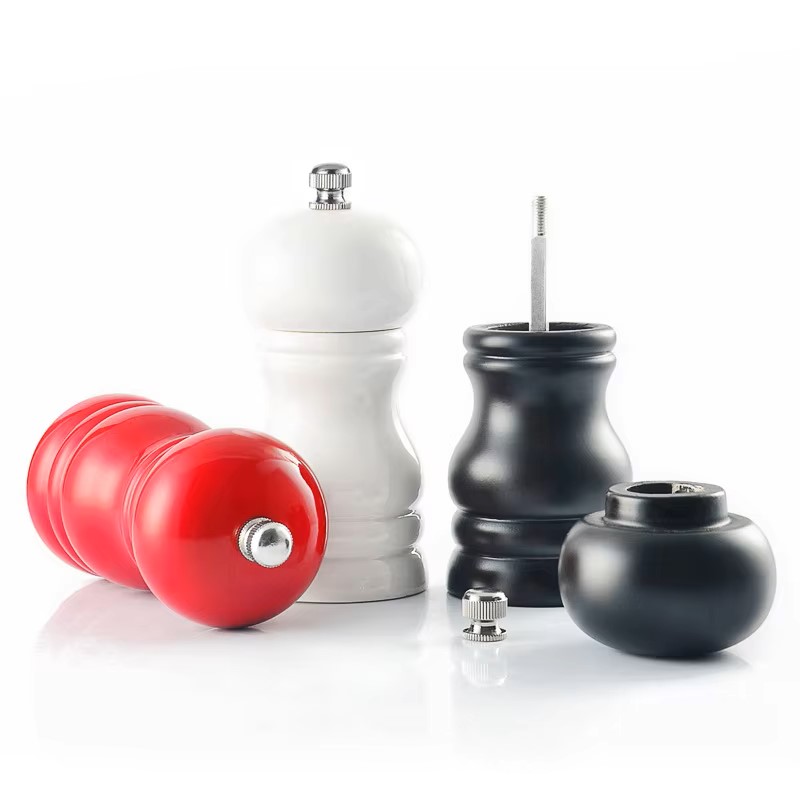  VARAN- مطحنة بهارات خشب فلفل اسود صغير تركي 14  