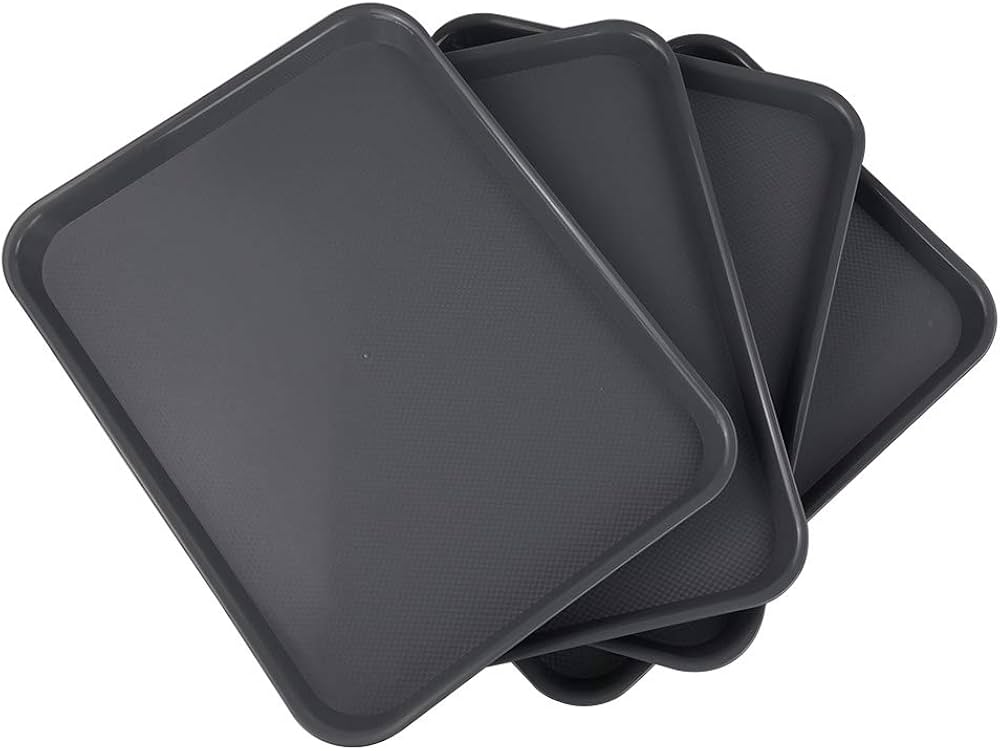 صينية جلد مستطيل 65*45 .M 