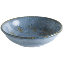 صحن سلطة بورسلان ازرق مع حز بني S-SKYSNLGRM13CK 