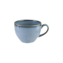 فنجان بورسلان لاتيه ازرق مع حز بني SKYRIT01CF 