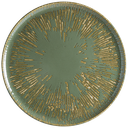 صحن بورسلان اخضر مع حز بني حيف رفيعS-SAGSNLGRM32PZ