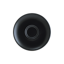 صحن فنجان لاتيه بورسلان اسود NOTGRM04CT