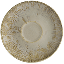 صحن فنجان اسبرسو بيج محزز بني S-SANSNLRIT02KT 