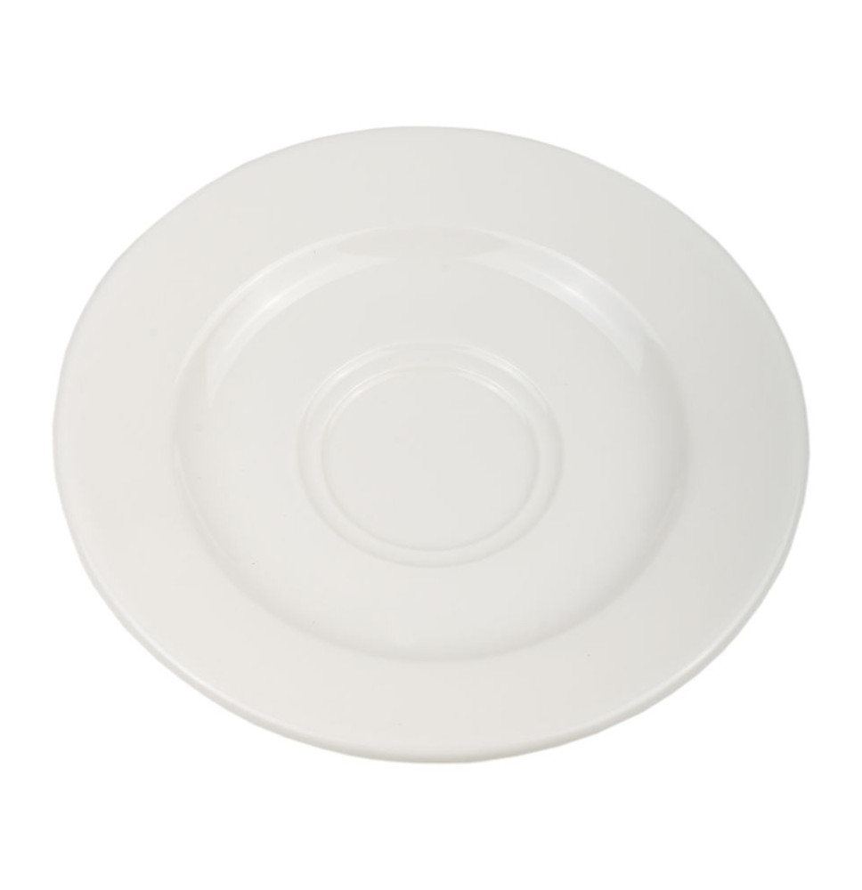  RIT 04CT صحن فنجان كبتشينو ابيض 