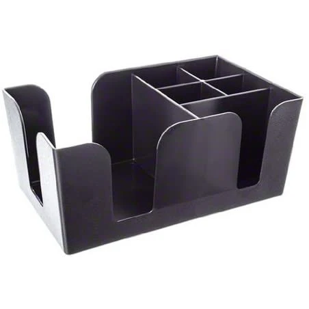 قاعدة كاسات بار بلاستيك اسود 3*3 b-46 م 
