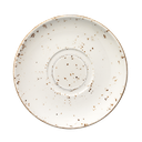 صحن زبدية بورسلان ابيض منقط GRAGRM19KKT