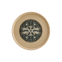 صحن بورسلان دائري بيج مرسم S-MT-MZPMWHYG28DZ