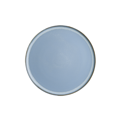 صحن بورسلان ازرق سماوي حيف رفيع  SKYHYG28DZ