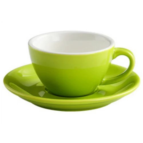 فنجان كبتشينو اخضر كبير م 