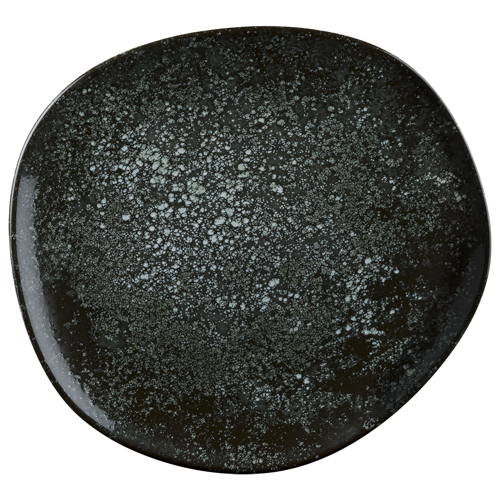 صحن بورسلان دائري برونزي منقط  COSPL 29