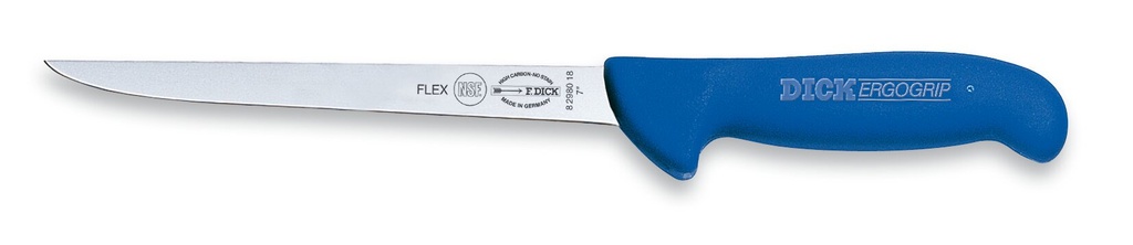  ergo grip 8 2980 سكينة ديك يد ازرق 18 سم  7 انش