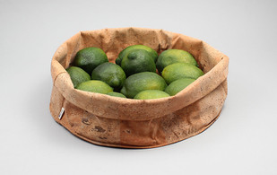  EQ 32.5*12  سلة جلد فواكه 