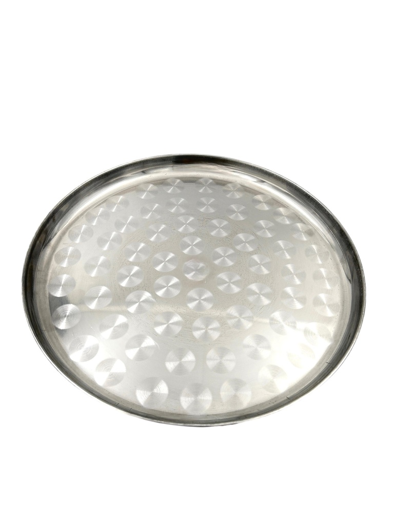 صينية ستانلس دائري 12 انش  م 