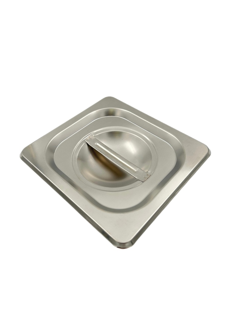 غطاء صحن ستانلس ستيل 17*16 1/6 م