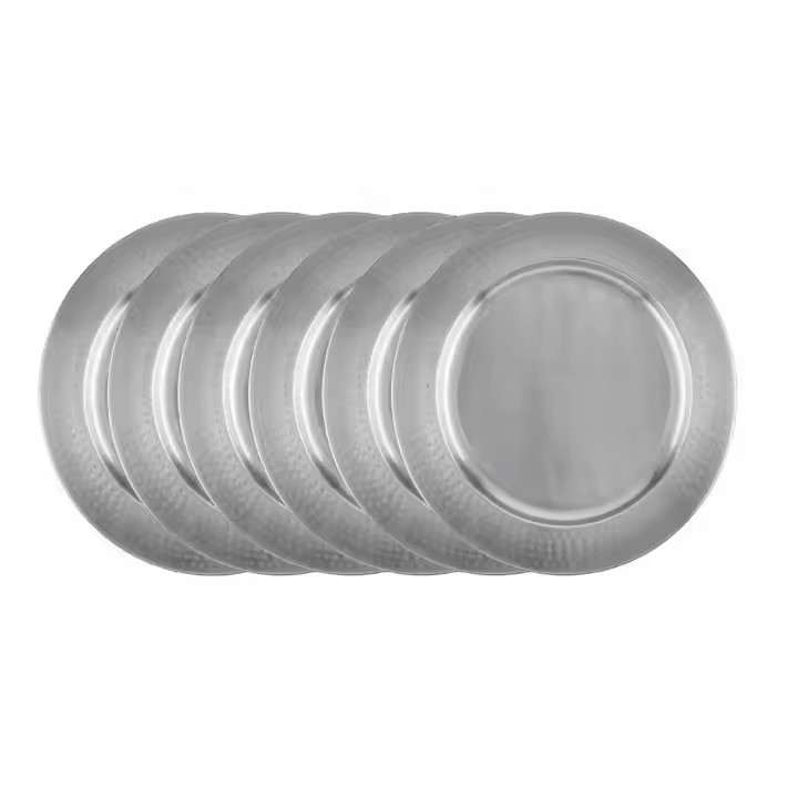 طبق ستانلس وجبة رئيسة دائري 33 سم ALM 496 L EQ 
