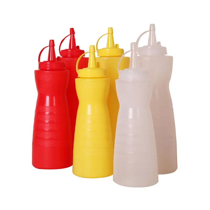 new1  علب كاتش اب ملون 12 اوز 