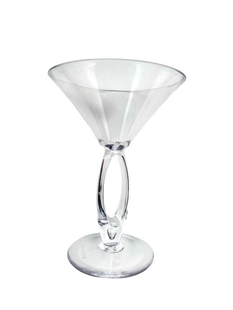 كاسة بوظة بلاستيك مع قاعدة مع رجل 1111 م 