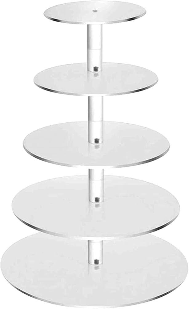  ستاند كيك ستانلس دائري  5 طبقات م  