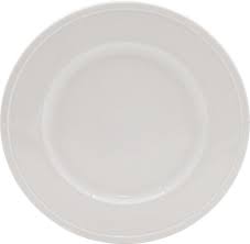 صحن بورسلان دائري لون بيج مع حيف عريض 10 انش م 