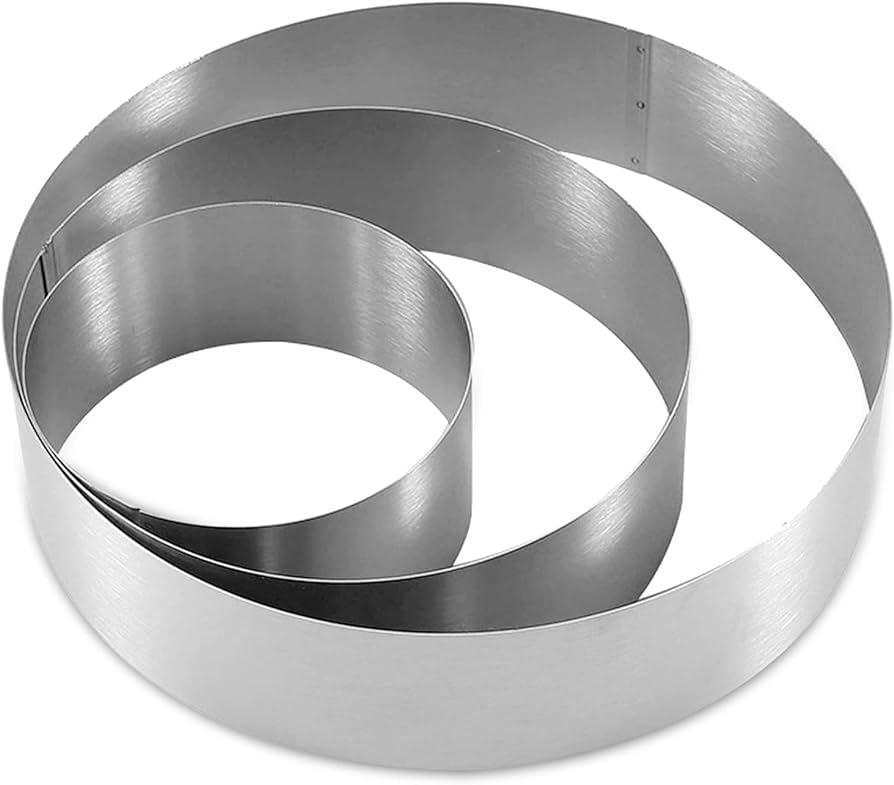 رينج كيك دائري ستانلس ستيل 11 انش م 