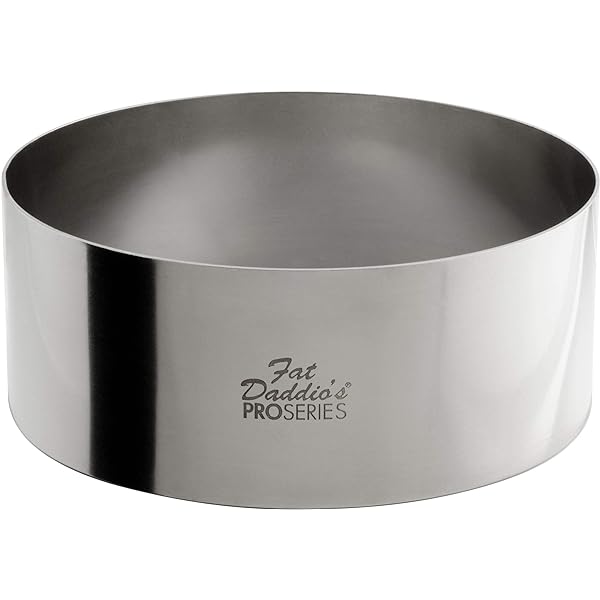 رينج بيض ستانلس ستيل دائري 10 سم م 