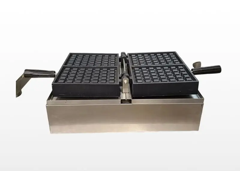 ماكنة وافل قطعتين مع مكبس 34*54*22 سم FY-70 م