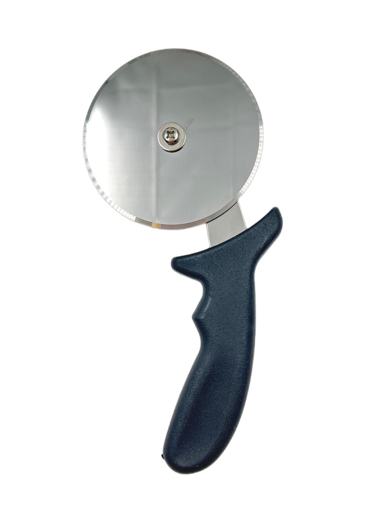 عجل تخريط بيتزا صغير يد بلاستيك اسود م