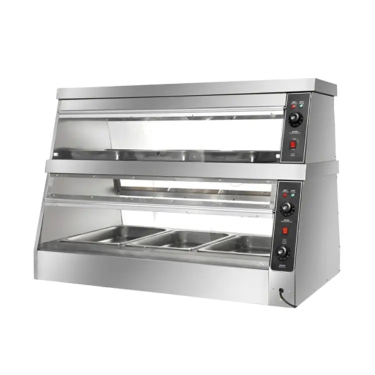 ورمر تسخين 2 طبقة 3 صينية 120*81*93 - HW-6P-B
(3 pans) .M