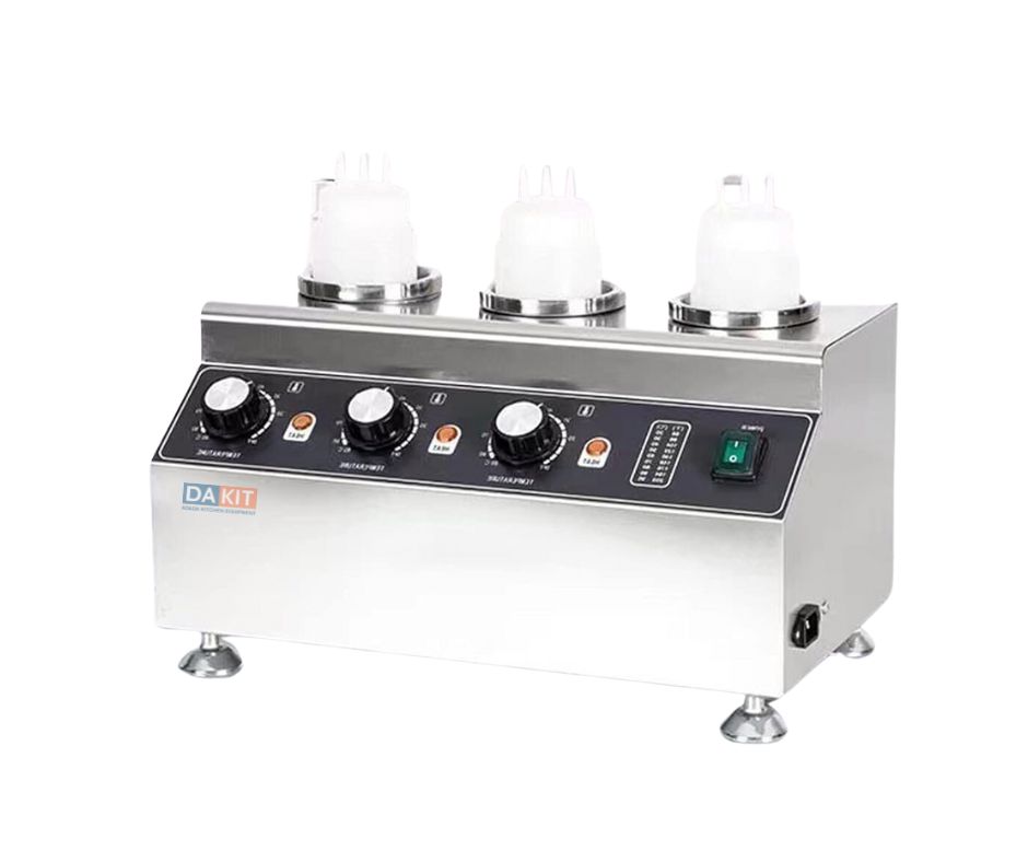 M. ماكنة تسييح شوكولاته 3 خانة HSW-313 