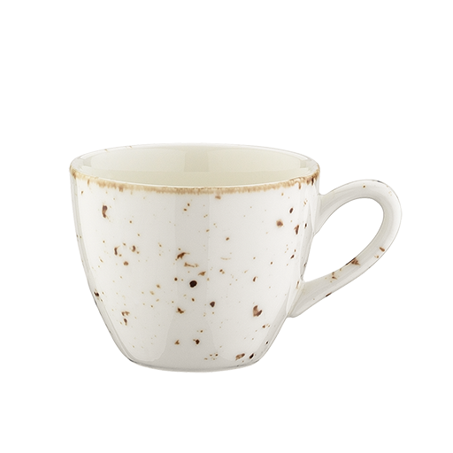 فنجان بورسلان ابيض منقط 80  GRARIT02KF