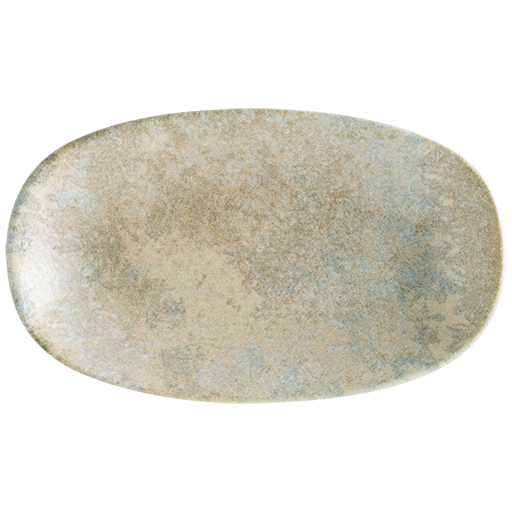 صحن فلوكا مشح تركواز 24سم  S-MT-LUZGRM24OKY