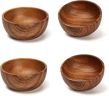 صحن خشب اوفال 8سم .M