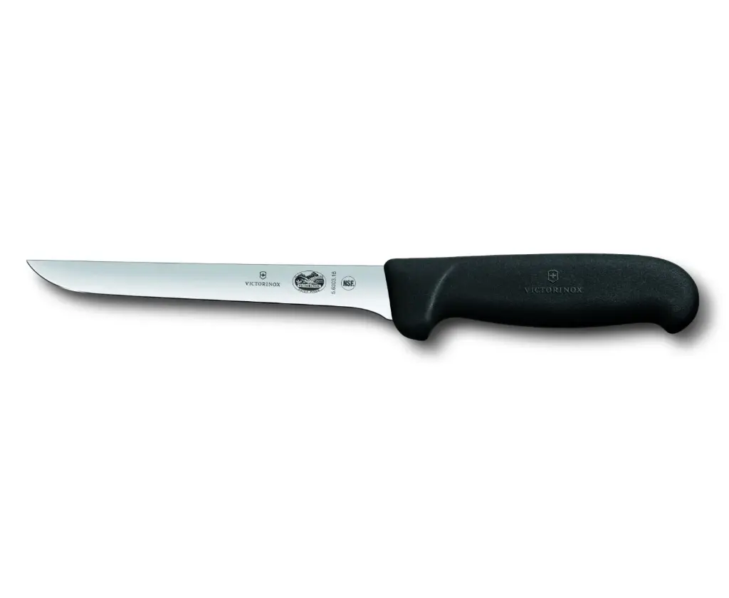 سكينة سلاخة يد اسود15 سم Victorinox-(5-6303-15)