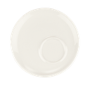 صحن فنجان اسبرسو بورسلان ابيض BNC01ESP-T- 12CM