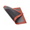  EQ  جلدة ارضية حلويات مستطيل مع اطار بني 30*40 