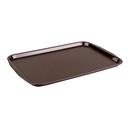 3753P.BR صينية بلاستيك بني 53.5*37.5سم 