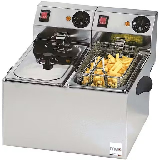   FT99V  MEC شيبسر كهرباء حوضين  ايطالي9  +9  