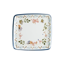  SPRMOV  22 * ​​20   صحن بورسلان  مربع ابيض مورد تركي م 