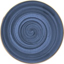  ADKRITOICT01CT صحن فنجان كبتشينو كحلي مموج 